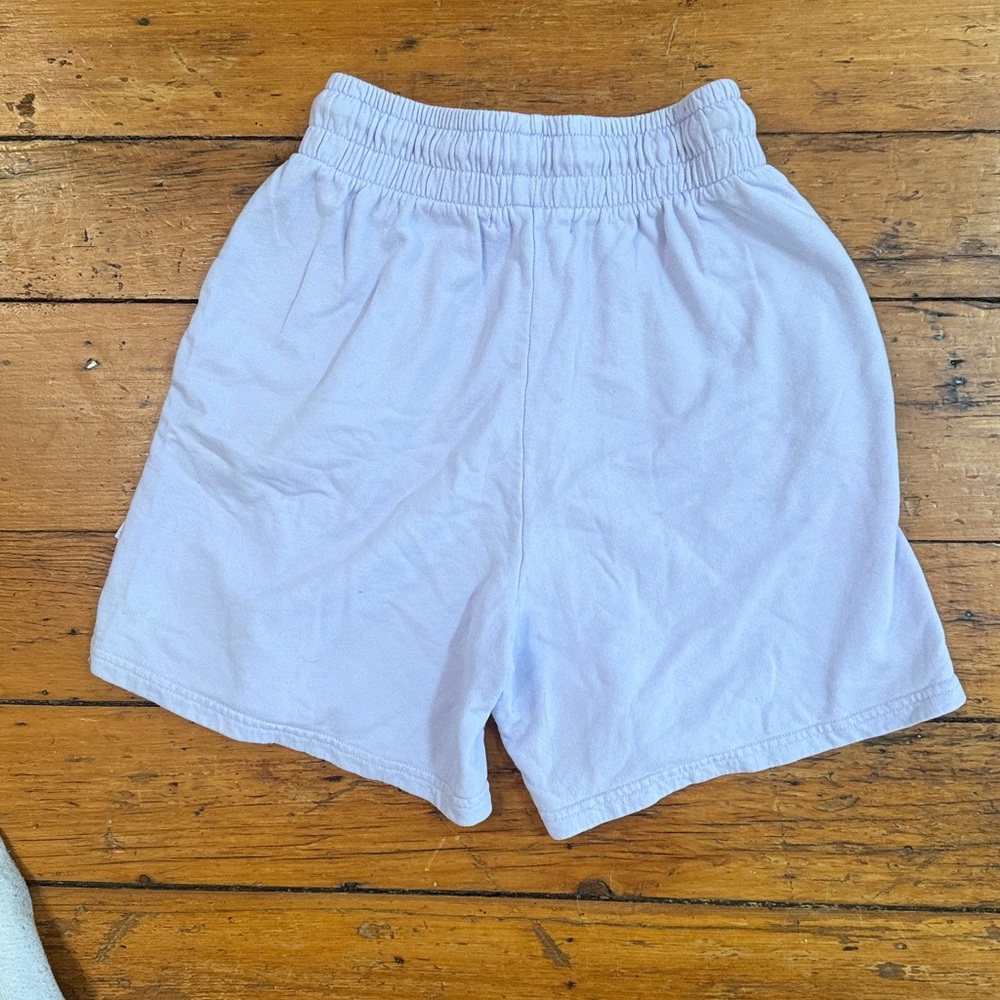 Frankie's Bikinis Lilac Athletic Shorts - Picture 4 of 4